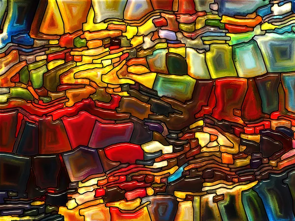 Magic of Stained Glass — Stock Photo, Image