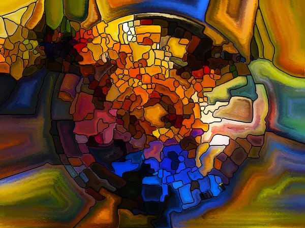 Digital Stained Glass — Stock Photo, Image