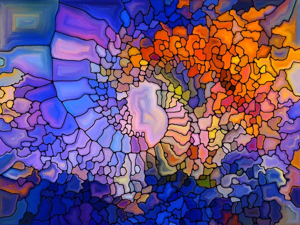 Dreaming of Stained Glass — Stock Photo, Image