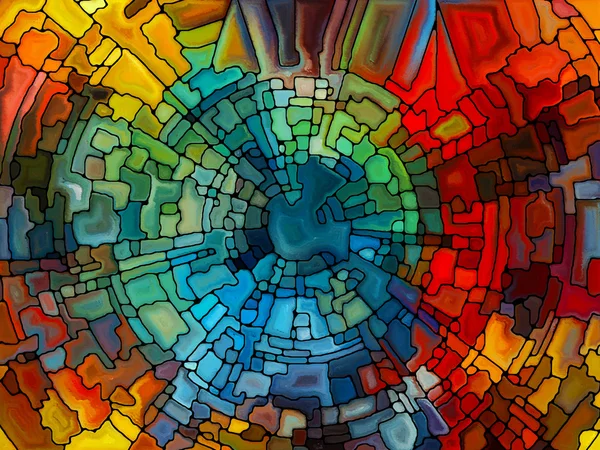 Game of Stained Glass — Stock Photo, Image