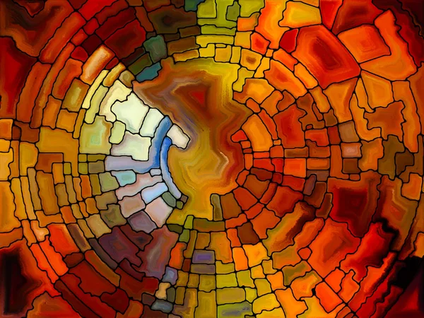 Magic of Stained Glass — Stock Photo, Image