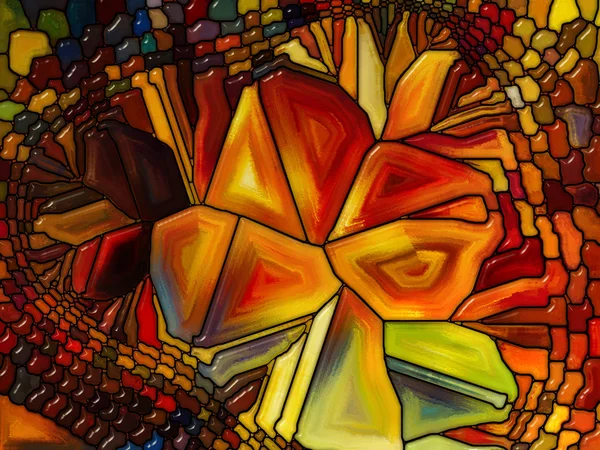 Virtual Stained Glass — Stock Photo, Image