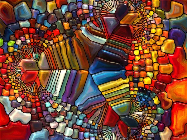 Conceptual Stained Glass — Stock Photo, Image