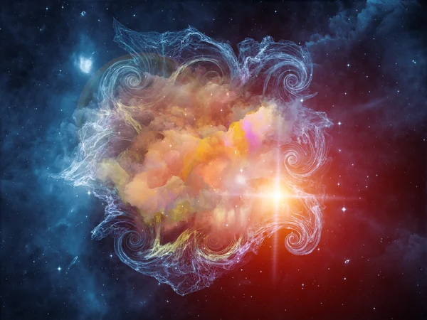 Virtual Nebula — Stock Photo, Image