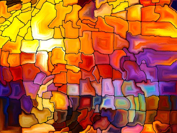 Stained Glass Abstraction — Stock Photo, Image