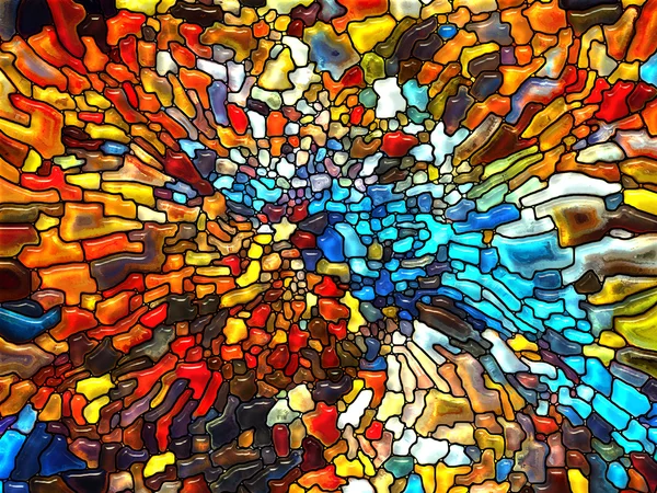 Evolving Stained Glass — Stock Photo, Image