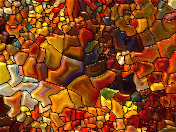 Illusions of Stained Glass — Stock Photo, Image