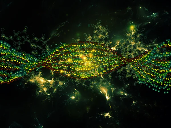 Появление ДНК — стоковое фото