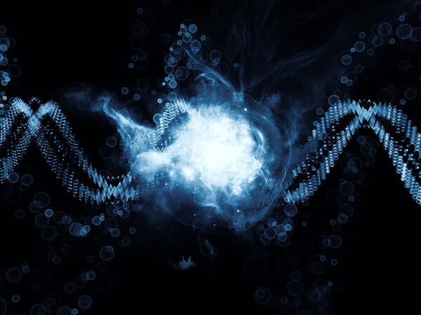 Абстракция микрокосма
