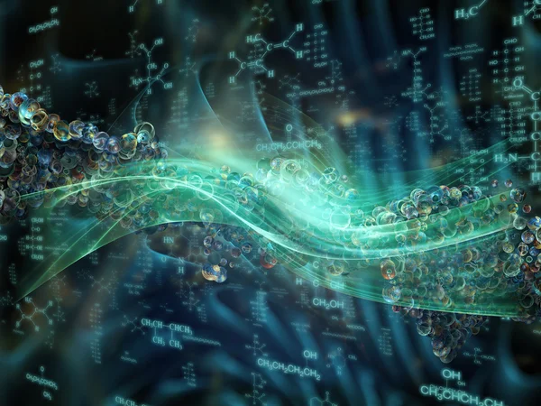 Química em evolução — Fotografia de Stock