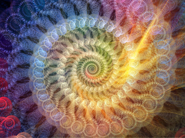 Спиральный фон
