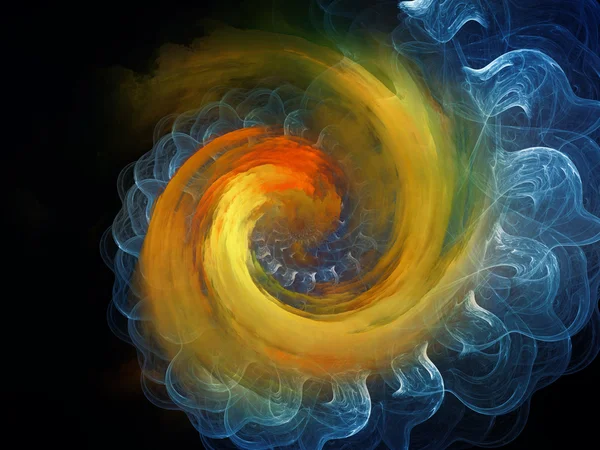 Spiralhintergrund. — Stockfoto