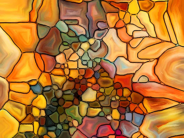 Game of Stained Glass — Stock Photo, Image