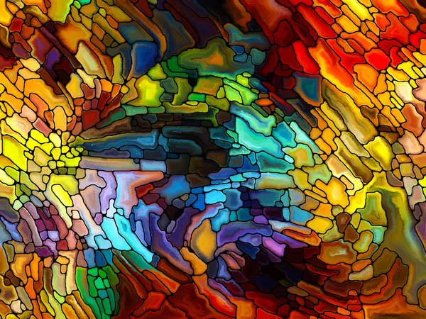 Stained Glass Composition — Stock Photo, Image