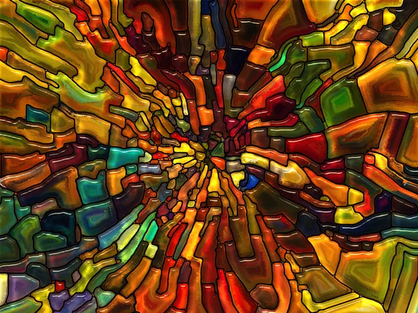 Paths of Stained Glass — Stock Photo, Image