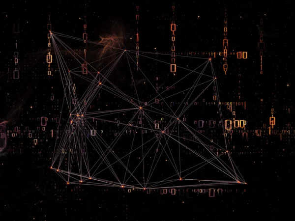 Elementen van netwerk — Stockfoto
