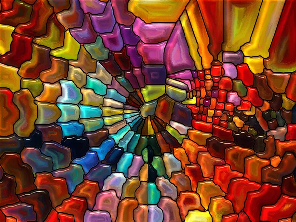 Lights of Stained Glass — Stock Photo, Image