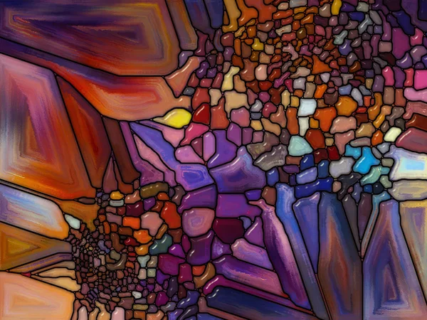 Energy of Stained Glass — Stock Photo, Image