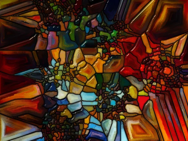 Synergies of Stained Glass — Stock Photo, Image