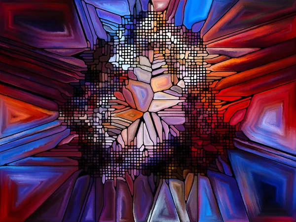 Game of Stained Glass — Stock Photo, Image