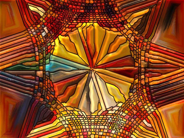 Conceptual Stained Glass — Stock Photo, Image