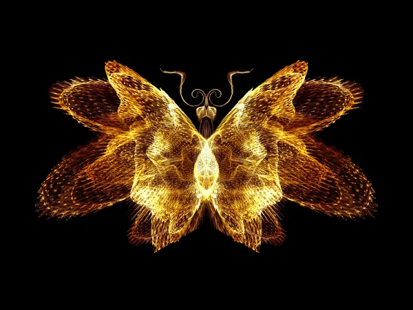 Метелик абстракції — стокове фото