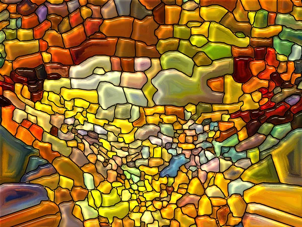 Paths of Stained Glass — Stock Photo, Image