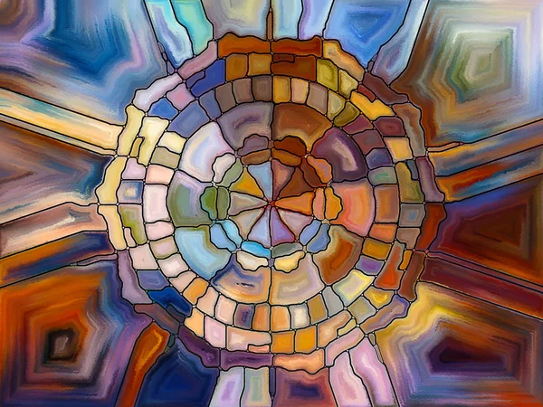 Colorful Stained Glass — Stock Photo, Image
