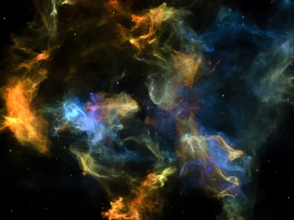 Cosmos conceituais — Fotografia de Stock