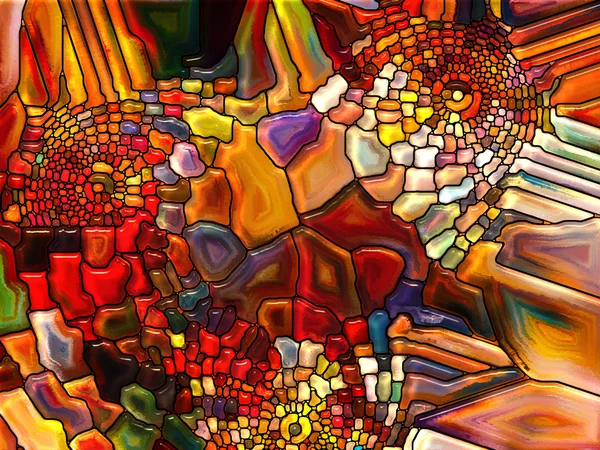 Toward Digital Stained Glass — Stock Photo, Image