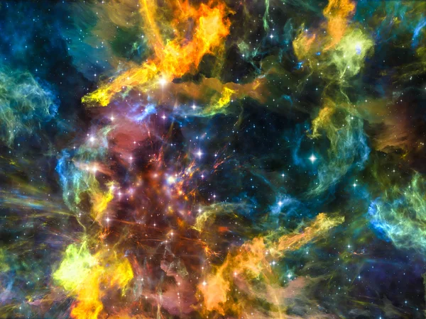 พลังงานของจักรวาล — ภาพถ่ายสต็อก