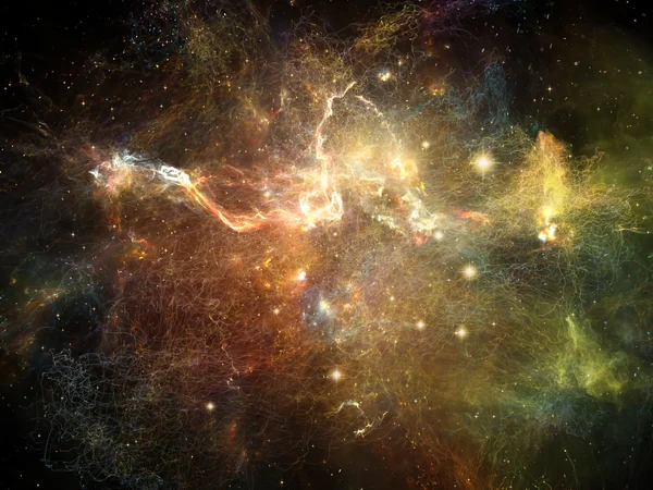 Синергия космоса — стоковое фото