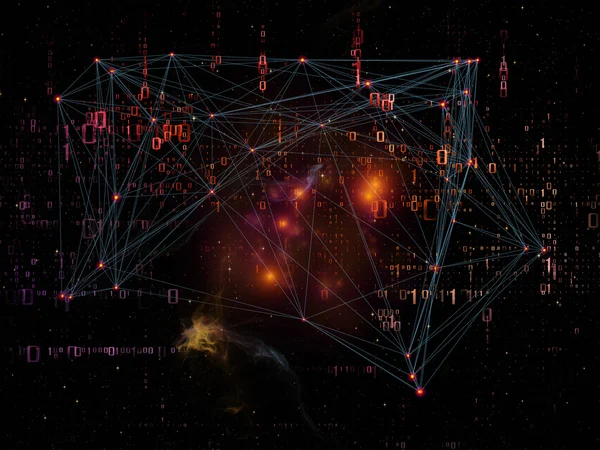 概念网络 — 图库照片