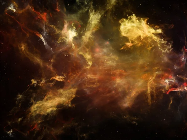 Огни космоса — стоковое фото
