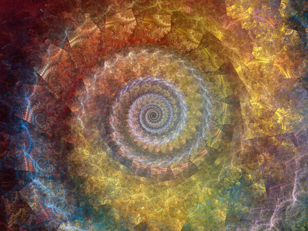 Спиральный фон
