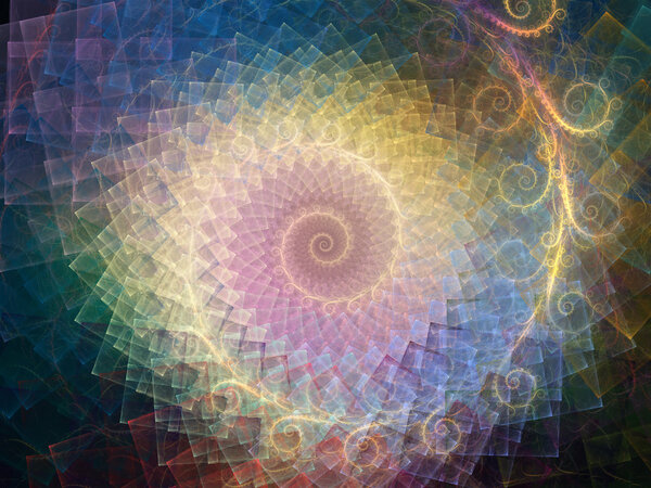 Спиральный фон
