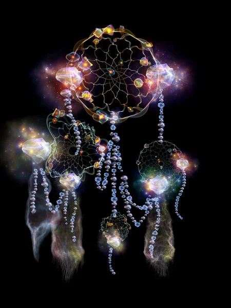 Glow of Dream Catcher — Stock Photo, Image