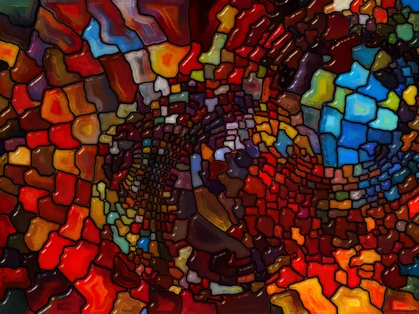 Virtual Stained Glass — Stock Photo, Image