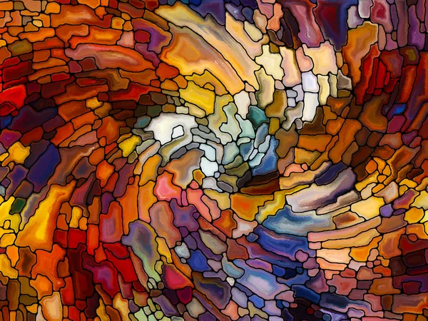 Illusions of Stained Glass — Stock Photo, Image