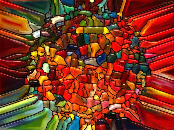 Conceptual Stained Glass — Stock Photo, Image