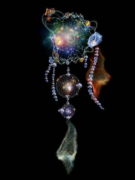 Visualization of Dream Catcher — Stock Photo, Image