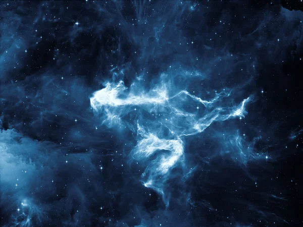Virtualización del Cosmos — Foto de Stock