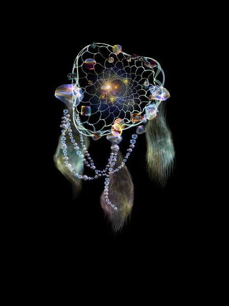 Visualization of Dream Catcher — Stock Photo, Image