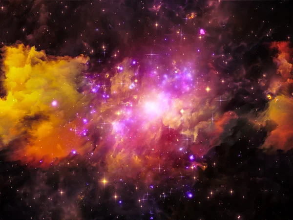 Virtual Nebula — Stock Photo, Image