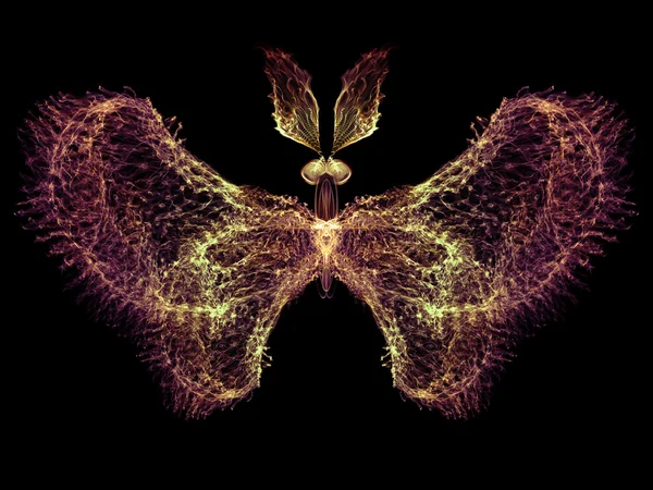 蝶の魔法 — ストック写真