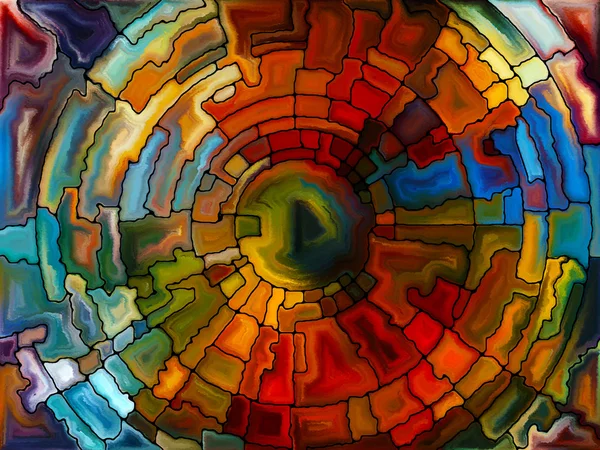 Stained Glass Composition — Stock Photo, Image