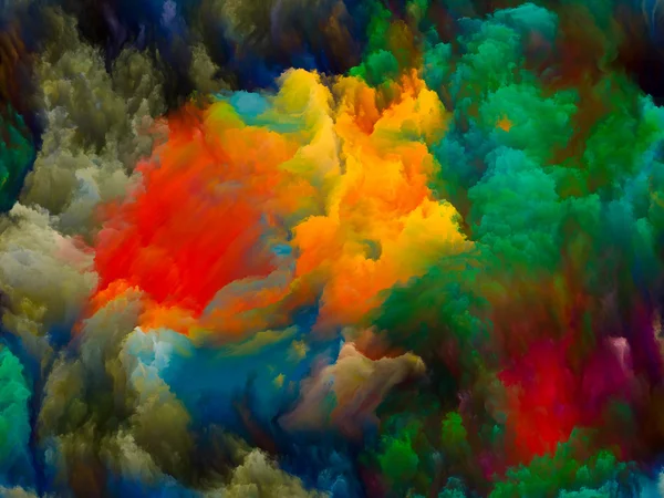 Visualization of Digital Color — Stock Photo, Image