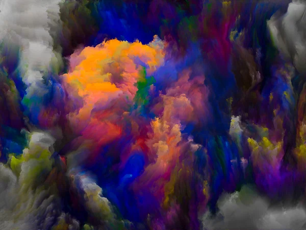 Visualisering av Digital färg — Stockfoto