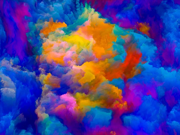 Exploderende kleur — Stockfoto