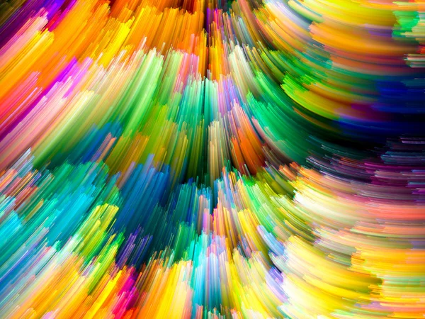 Visualisierung digitaler Farbe — Stockfoto